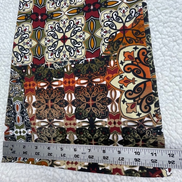 NWT Women’s Large, New Directions Flared Multi-Colored Pants - Picture 12 of 13